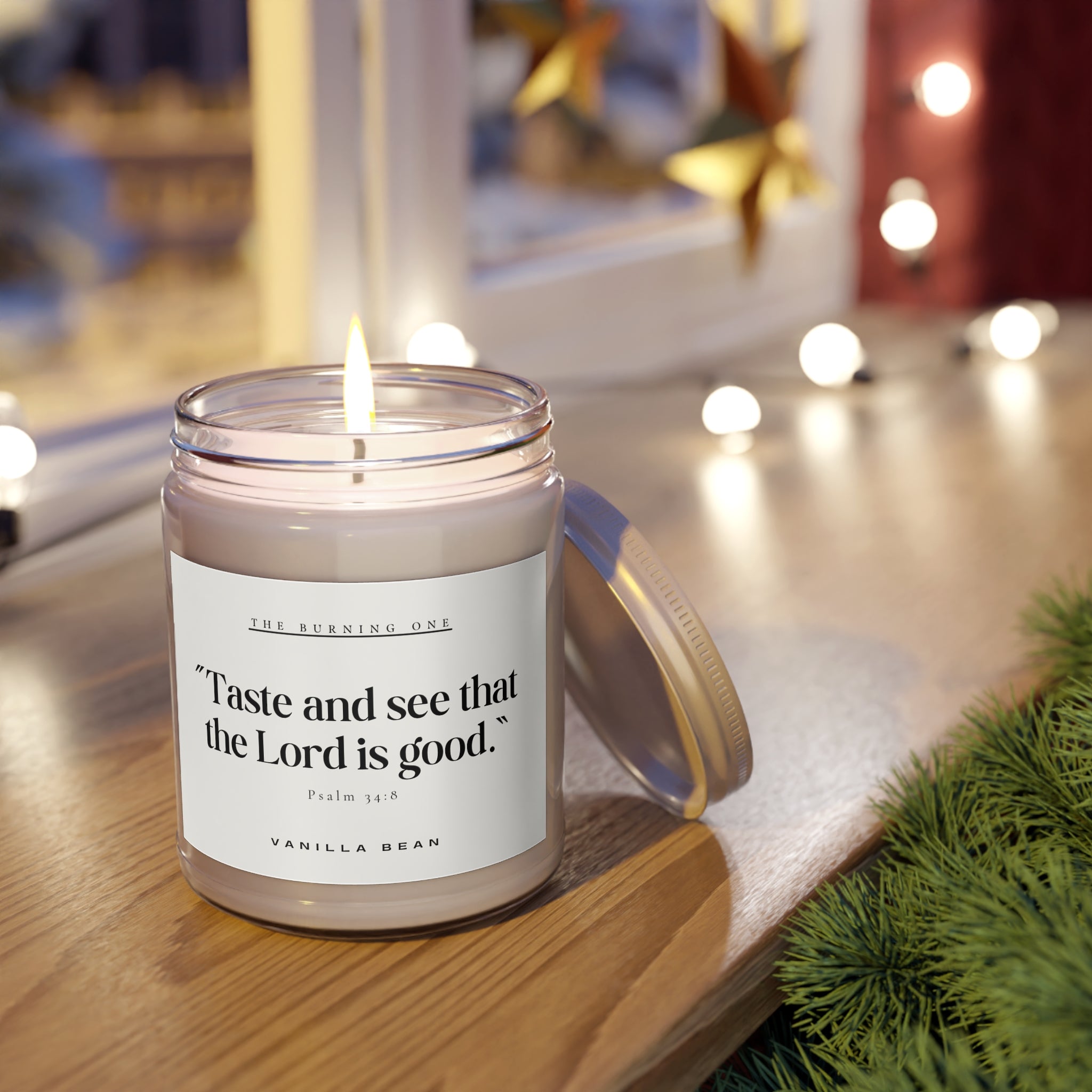 He Makes All Things New — 9oz Clean Cotton Soy Candle